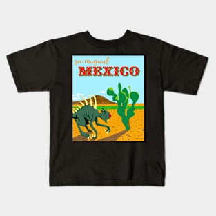 See Magical Mexico Chupacabra Kids T-Shirt